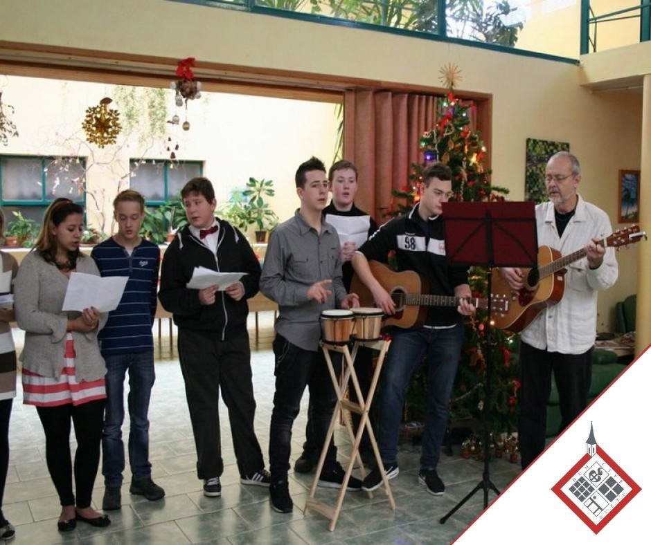 Vánoční vystoupení učitelů a žáků ze ZŠ U Boroviček