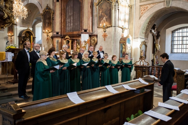 Novoroční koncert komorního pěveckého sboru Byzantion