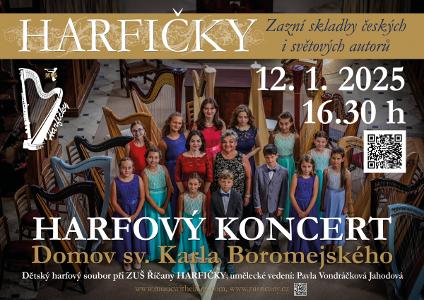 Koncert dětského souboru HARFIČKY