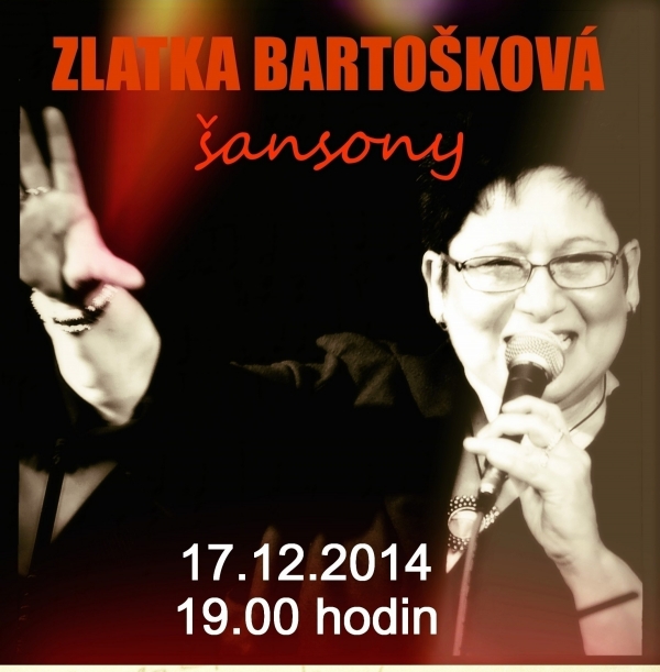 Benefiční koncert šansonierky Zlatky Bartoškové