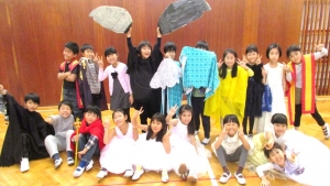 Vystoupení žáků Japonské školy v Praze